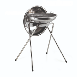 Ompagrill 485 Pro Inox hiiligrilli 44 cm ruostumaton teräs