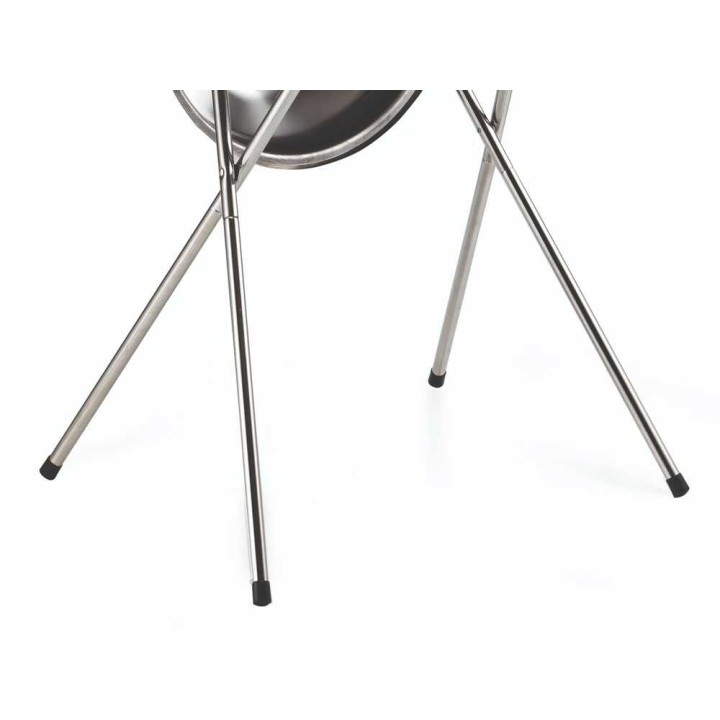 Ompagrill 485 Pro Inox hiiligrilli, Ø 44 cm, ruostumaton teräs
