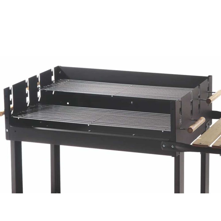 Ompagrill 70-47 Eco -hiiligrilli, 2 ritilää, 3 150 cm², 14,8 kg