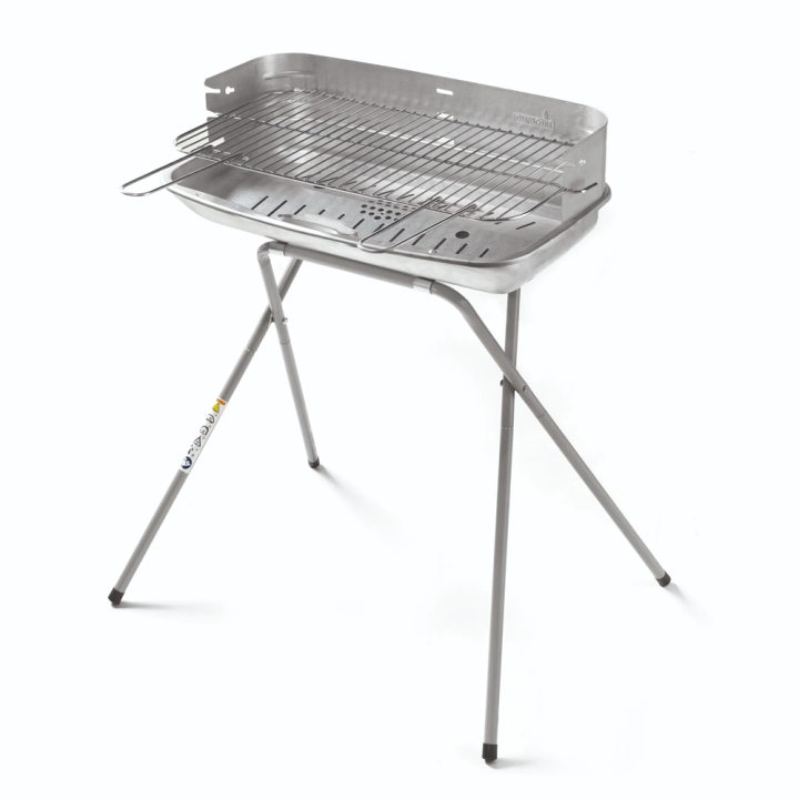 Ompagrill 60 40 Aluminized hiiligrilli 60 36 cm 3 paistokorkeutta
