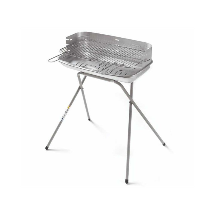 Ompagrill 60-40 Aluminized hiiligrilli, 60 × 36 cm, 3 paistokorkeutta