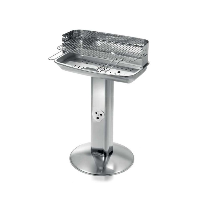 Ompagrill 60-40 Venus Inox hiiligrilli, 60 × 36 cm, 4 korkeutta