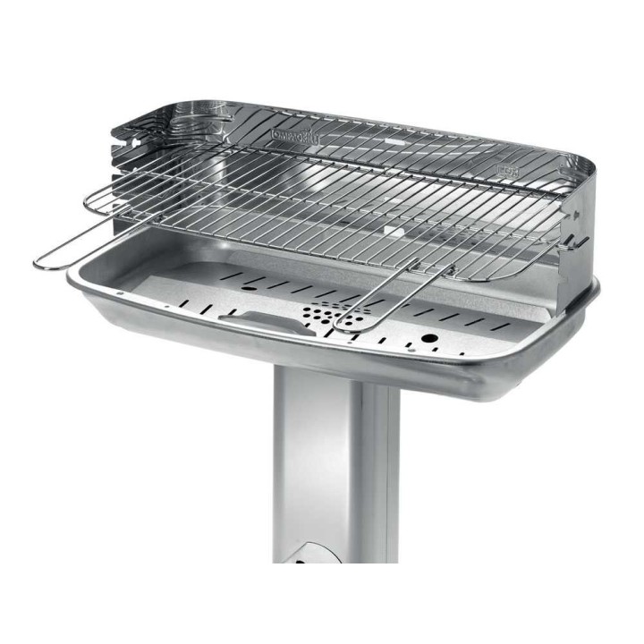 Ompagrill 60-40 Venus Inox hiiligrilli, 60 × 36 cm, 4 korkeutta