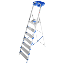 Colombo Atlantica S112A07P tasotikkaat 7 askelmaa alumiini 150 kg