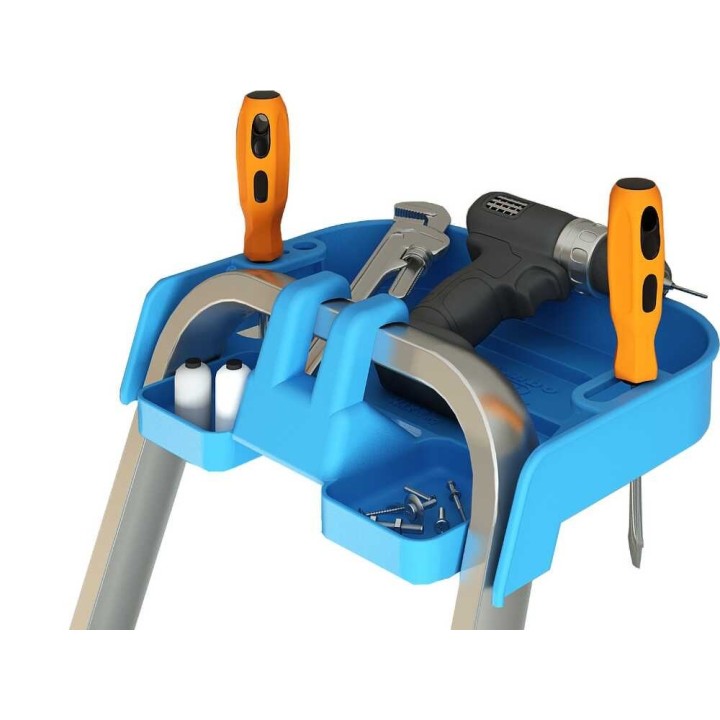 Colombo Atlantica S112A06P tasotikkaat, 6 askelmaa, alumiini, 150 kg
