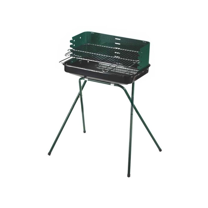 Ompagrill 60-40 Green hiiligrilli, 53 × 34,5 cm, 3 korkeutta