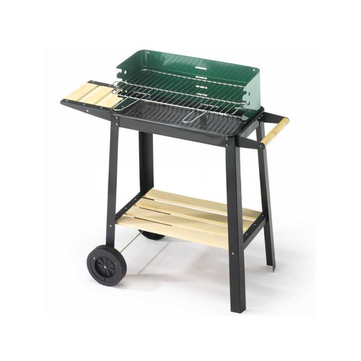 Ompagrill 50-25 Green/W hiiligrilli, 50 × 25 cm, 4 korkeutta