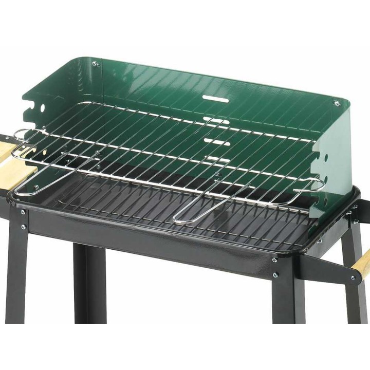 Ompagrill 50-25 Green/W hiiligrilli, 50 × 25 cm, 4 korkeutta