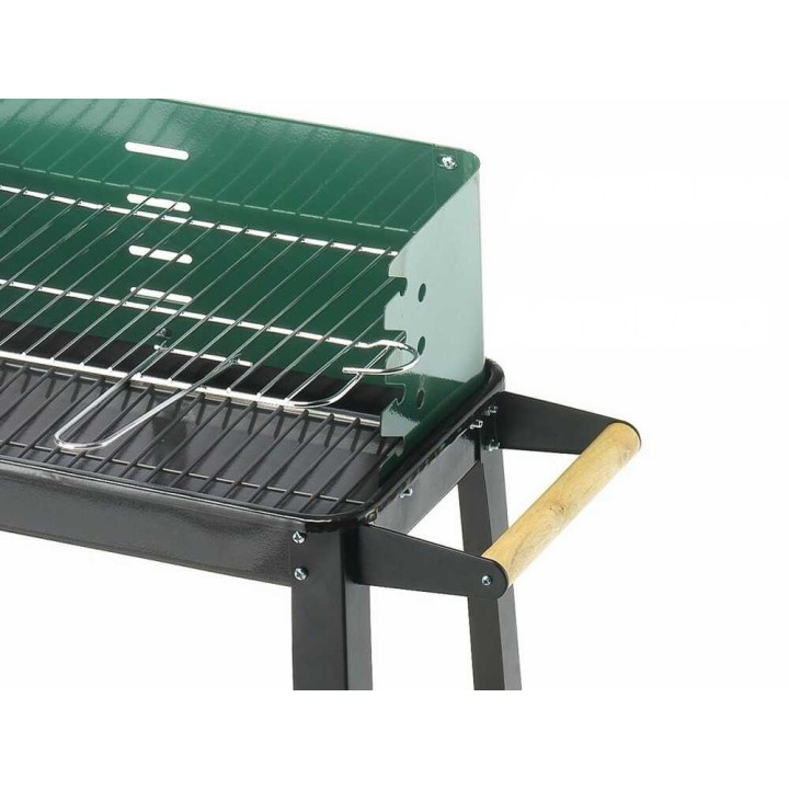 Ompagrill 50-25 Green/W hiiligrilli, 50 × 25 cm, 4 korkeutta