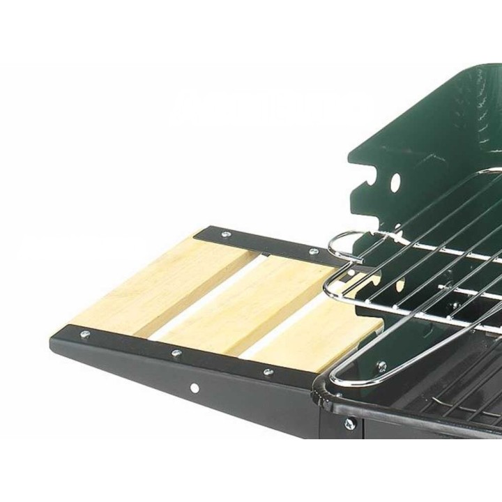 Ompagrill 50-25 Green/W hiiligrilli, 50 × 25 cm, 4 korkeutta