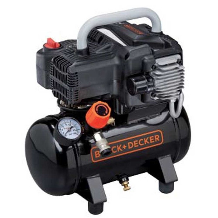 Black Decker BD195 6 NK öljytön kompressori 1 5 HP 6 l 8 bar