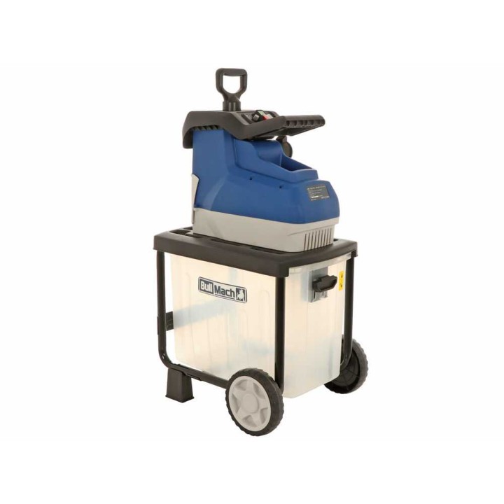 BullMach Tersic 45 Roller -sähköbiotritur, 2 800 W, 45 mm, keräyssäiliö