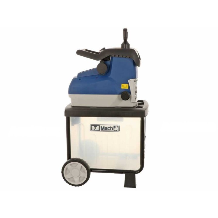 BullMach Tersic 45 Roller -sähköbiotritur, 2 800 W, 45 mm, keräyssäiliö