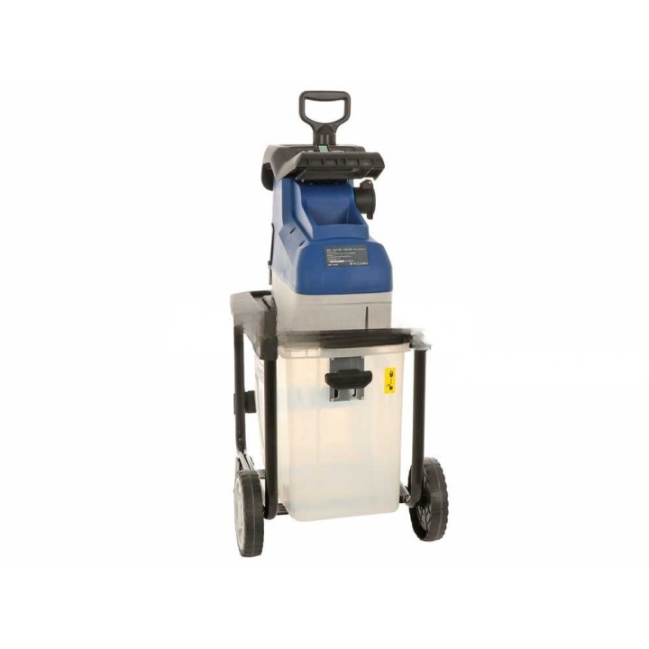 BullMach Tersic 45 Roller -sähköbiotritur, 2 800 W, 45 mm, keräyssäiliö
