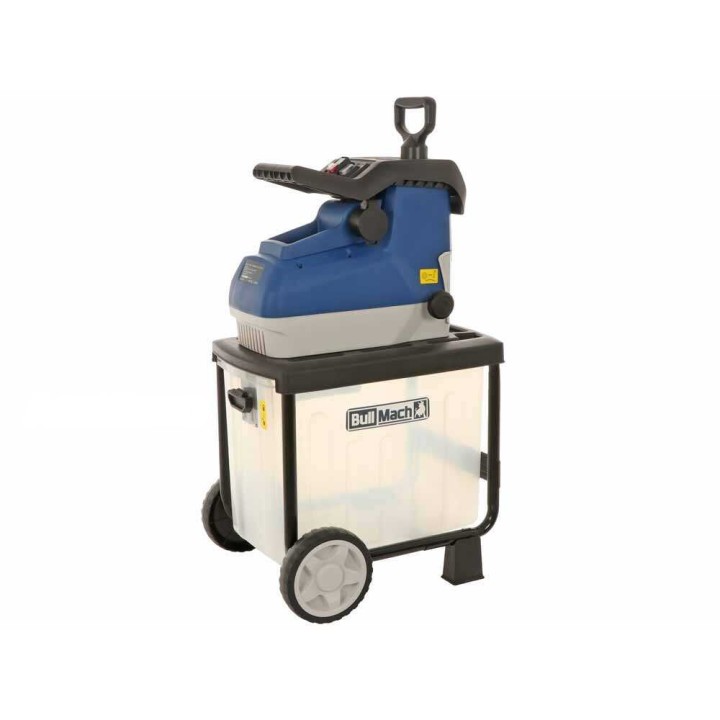BullMach Tersic 45 Roller -sähköbiotritur, 2 800 W, 45 mm, keräyssäiliö
