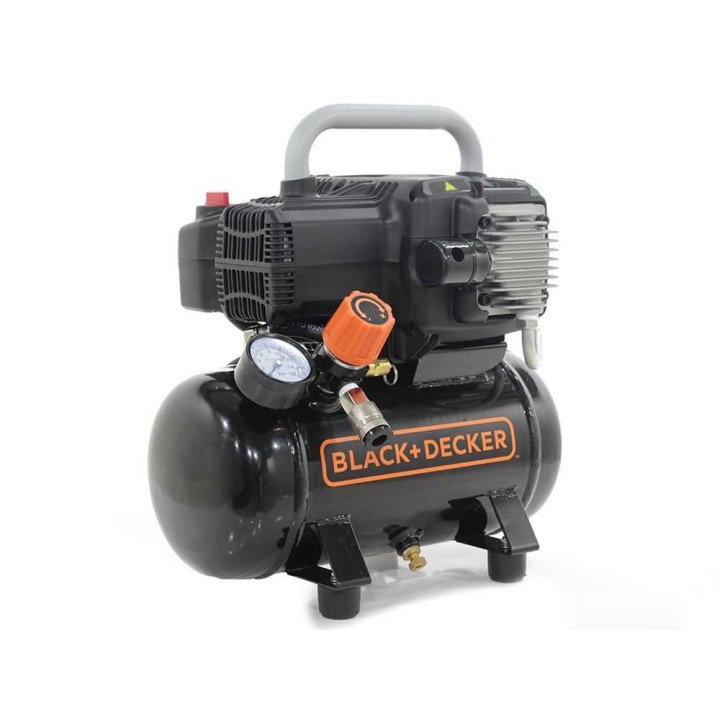 Black & Decker BD195/6 NK öljytön kompressori, 1,5 HP, 6 l, 8 bar