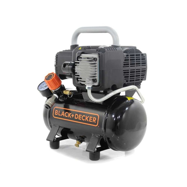 Black & Decker BD195/6 NK öljytön kompressori, 1,5 HP, 6 l, 8 bar