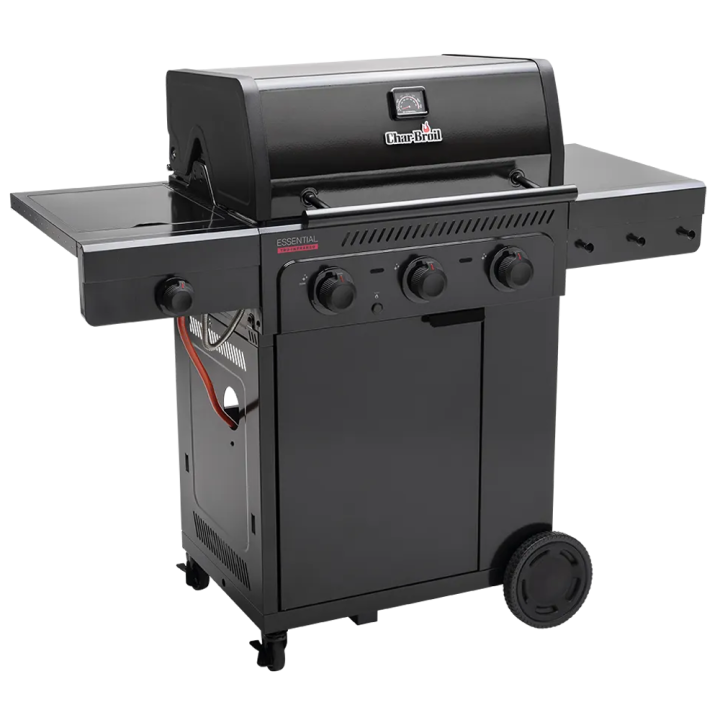 Char Broil Essential 3G kaasugrilli 3 poltinta 7 9 kW sivukeitin