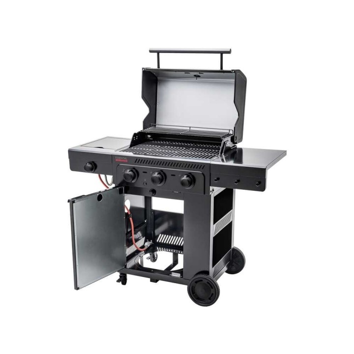 Char-Broil Essential 3G kaasugrilli, 3 poltinta, 7,9 kW, sivukeitin