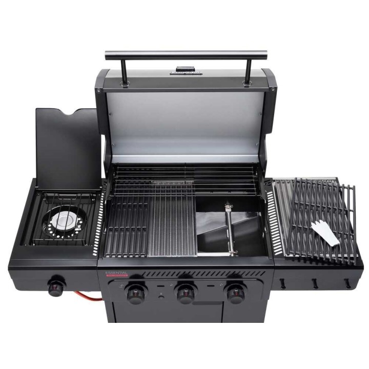 Char-Broil Essential 3G kaasugrilli, 3 poltinta, 7,9 kW, sivukeitin