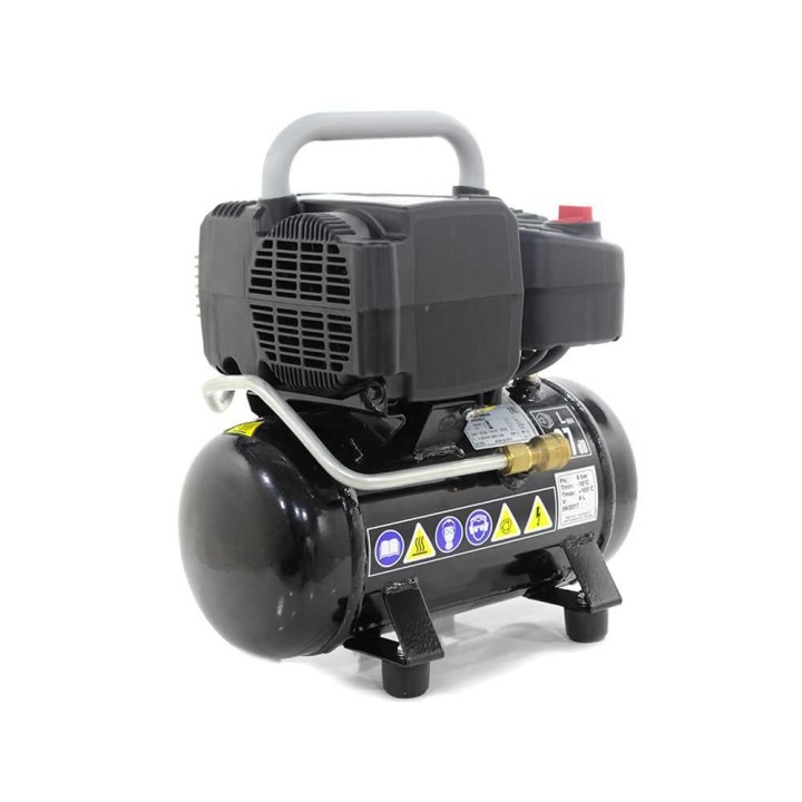 Black & Decker BD195/6 NK öljytön kompressori, 1,5 HP, 6 l, 8 bar