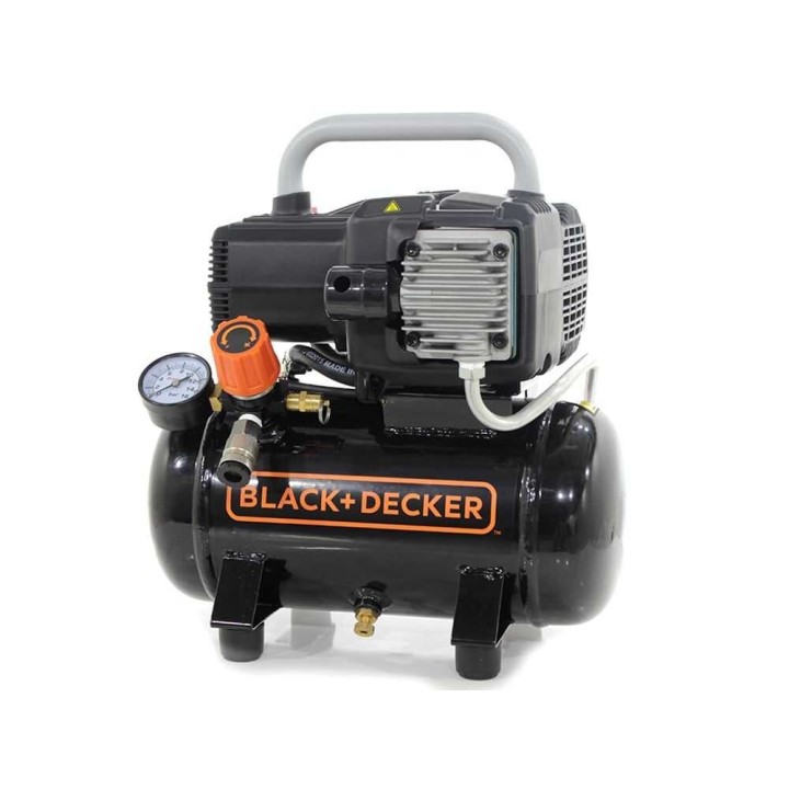 Black & Decker BD195/6 NK öljytön kompressori, 1,5 HP, 6 l, 8 bar