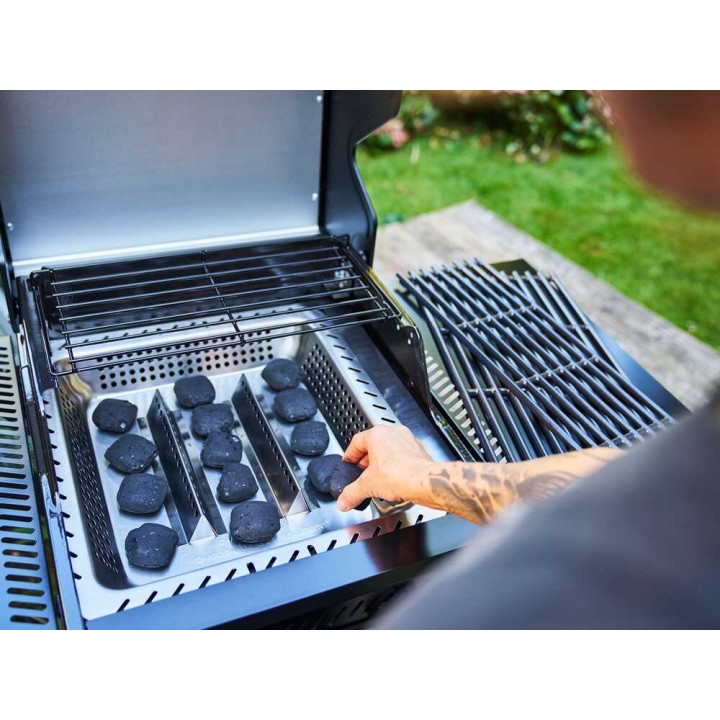 Char-Broil Essential hiiliallas 3G- ja 4G-kaasugrilleihin, 43 × 41 × 6 cm