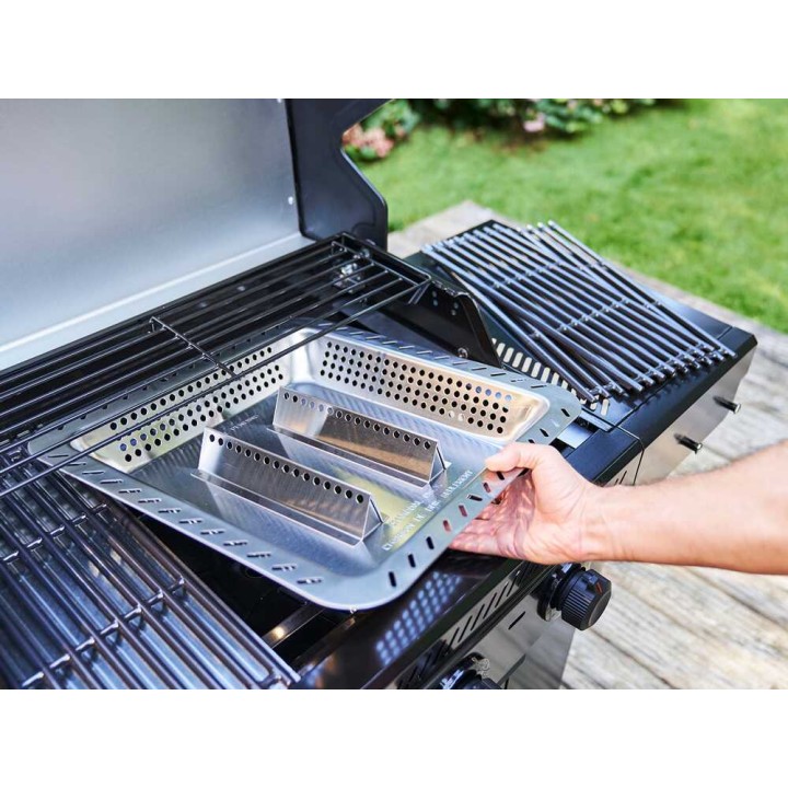 Char-Broil Essential hiiliallas 3G- ja 4G-kaasugrilleihin, 43 × 41 × 6 cm