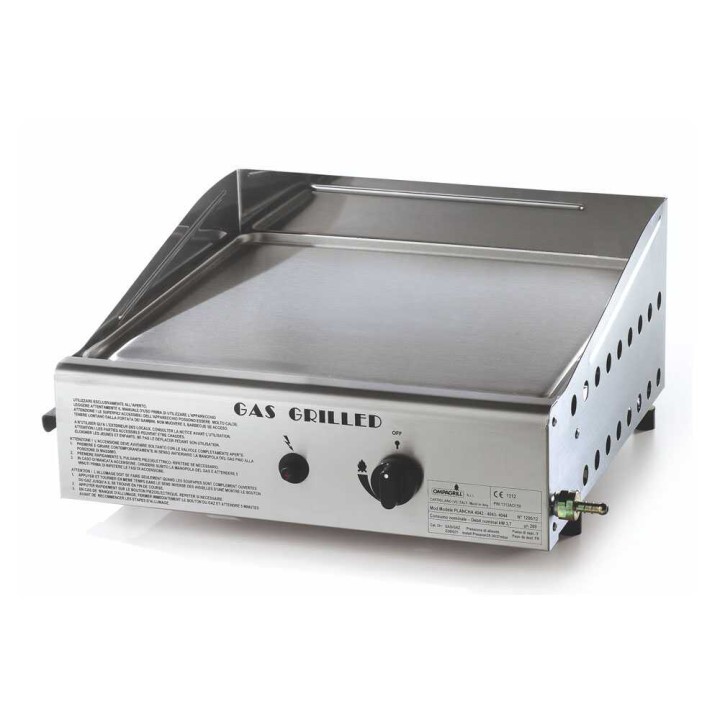Ompagrill Single 4044 kaasukäyttöinen plancha-grilli, 3,7 kW, 40 × 43 cm