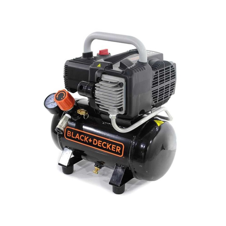 Black & Decker BD195/6 NK öljytön kompressori, 1,5 HP, 6 l, 8 bar