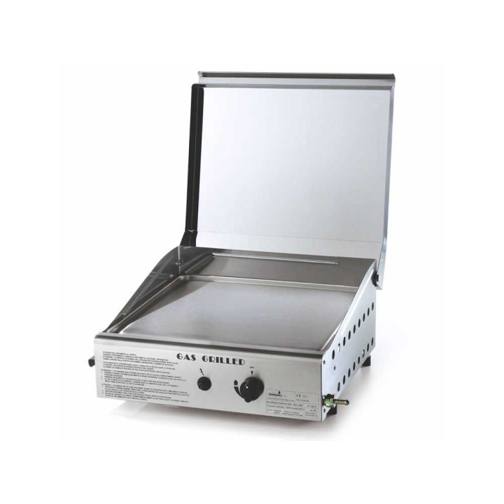 Ompagrill Single 4044/Cover/M plancha-grilli, kaasu, 3,7 kW