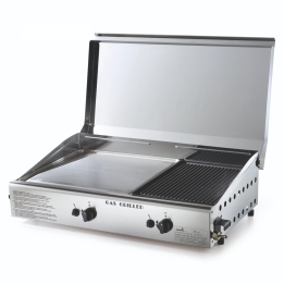 Ompagrill Double 4068 Cover M kaasugrilli plancha 6 kW kansi