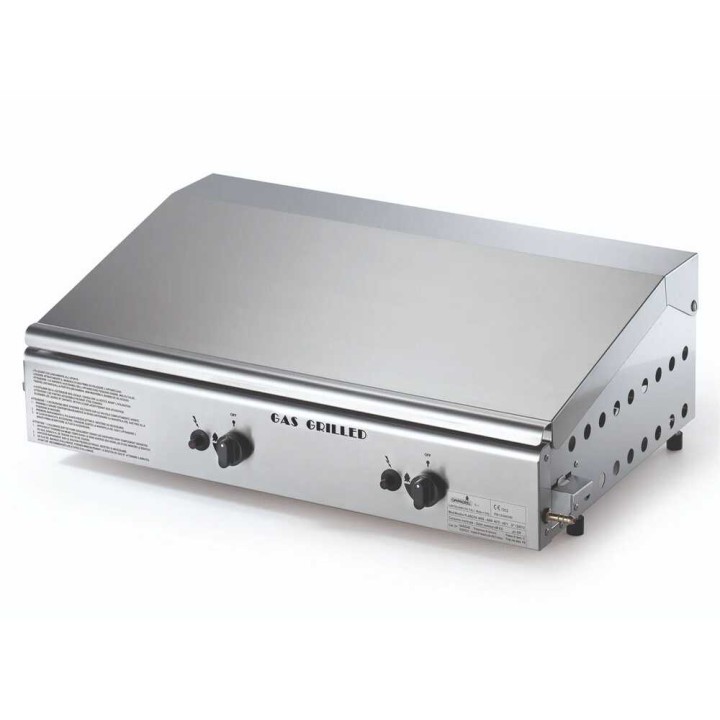 Ompagrill Double 4069/M kaasukäyttöinen plancha-grilli, 6 kW
