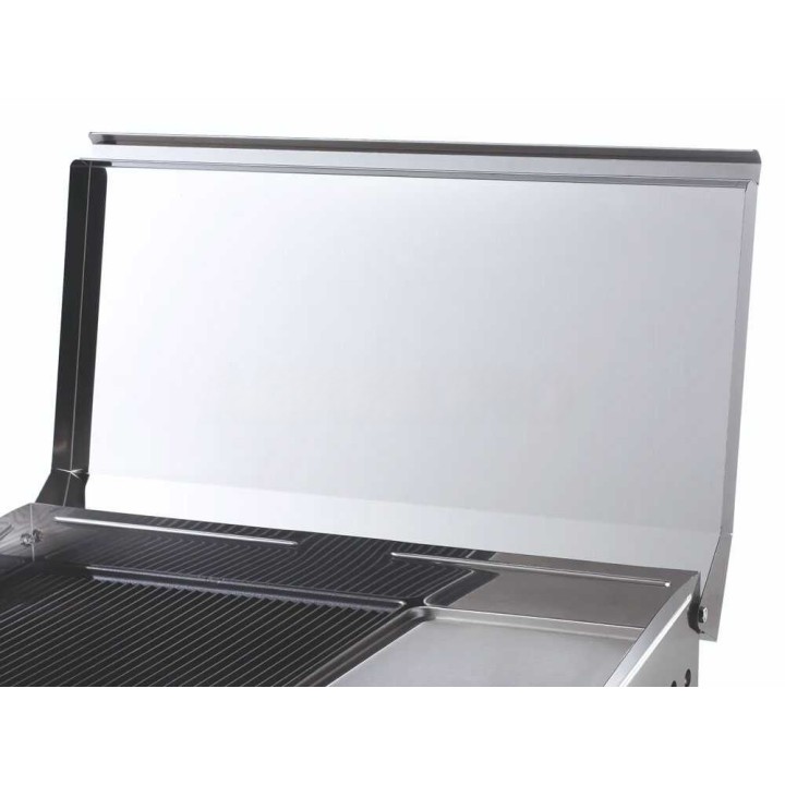 Ompagrill Double 4070/Cover/M kaasukäyttöinen plancha, 2 poltinta, 2 840 cm²
