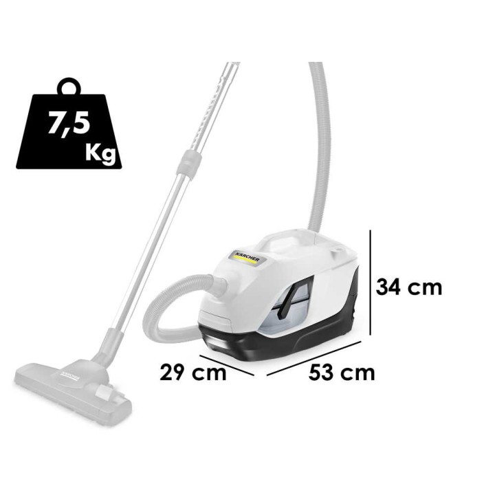 Karcher DS 6 -pölynimuri vesisuodattimella, 650 W