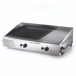 Ompagrill Double 4070 M plancha kaasugrilli 6 kW 2 840 cm