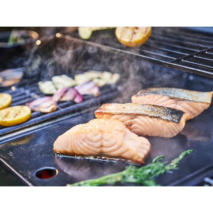 Char-Broil käännettävä valurautaparila Essential 3G- ja 4G-kaasugrilleihin