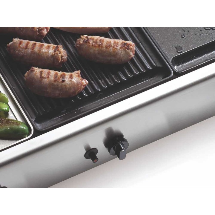 Ompagrill Trio01/Cover/M plancha-kaasugrilli, 6,9 kW, 84 cm