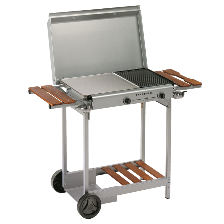 Ompagrill 4068 Stainless M kaasugrilli 6 kW 2 poltinta