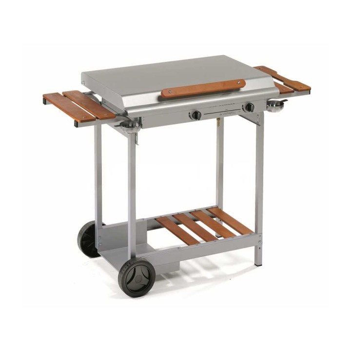 Ompagrill 4068 Stainless/M kaasugrilli, 6 kW, 2 poltinta