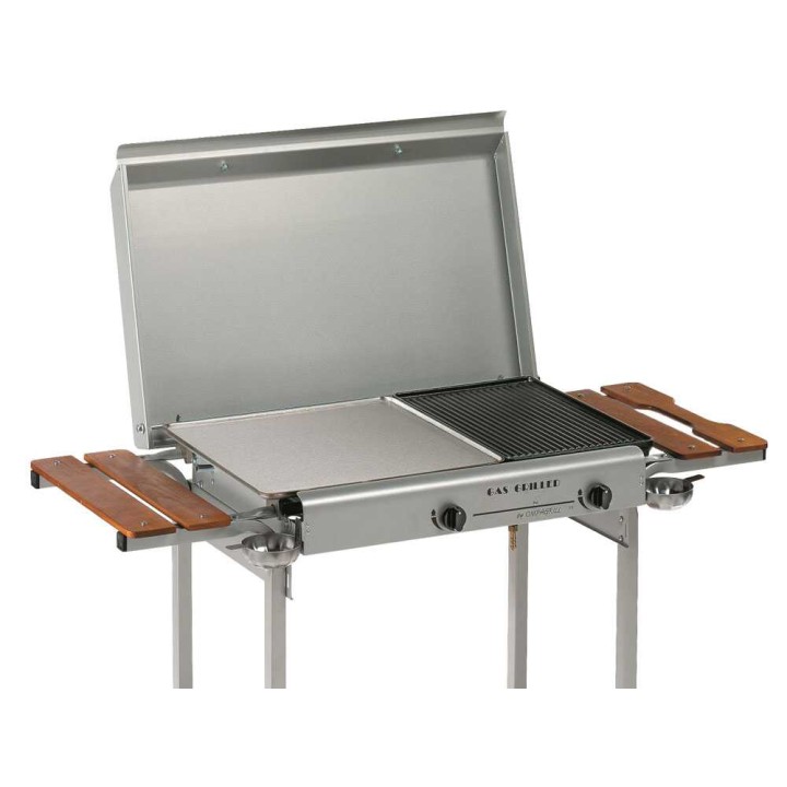 Ompagrill 4068 Stainless/M kaasugrilli, 6 kW, 2 poltinta