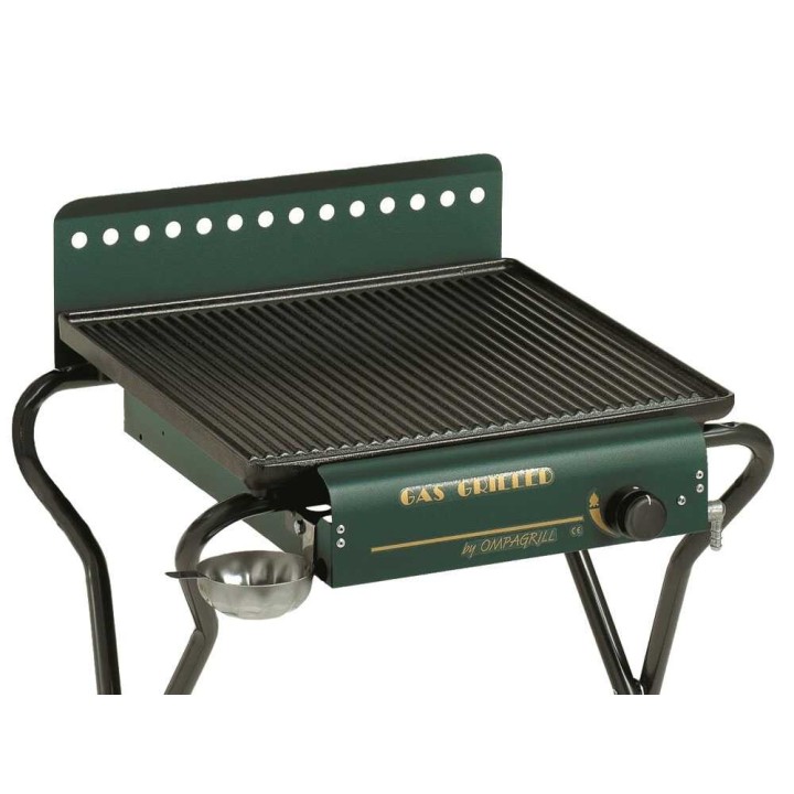Ompagrill 4043 GHIV/M kaasugrilli, 3,7 kW, valurautaparila 40 × 43 cm