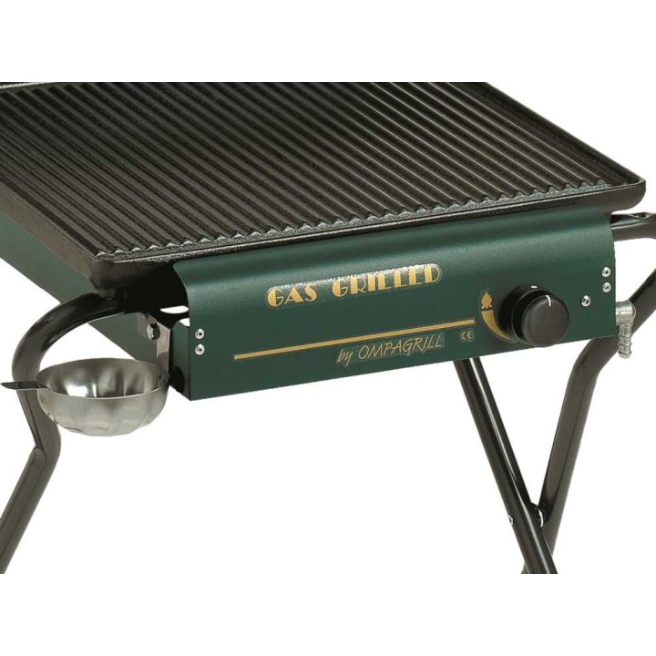 Ompagrill 4043 GHIV/M kaasugrilli, 3,7 kW, valurautaparila 40 × 43 cm