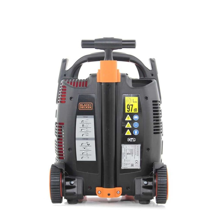 Black & Decker BD 195/5-MY-T sähkökompressori, öljytön, 1,5 HP, 5 l, 230 V