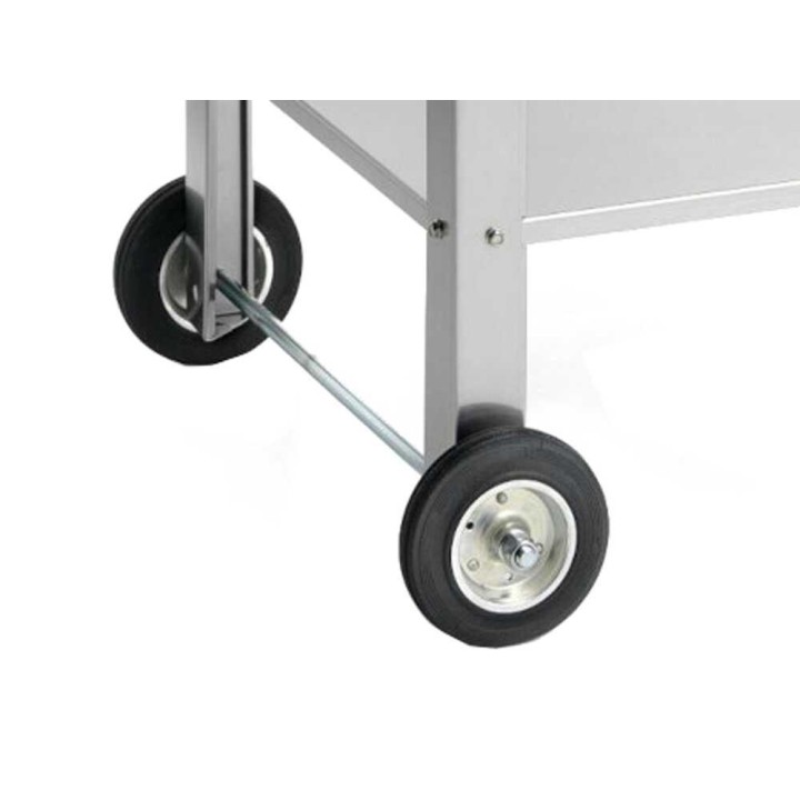 Ompagrill BetSteel 56690/X -grilli puulle ja hiilelle, 60 × 35 cm, 46 kg