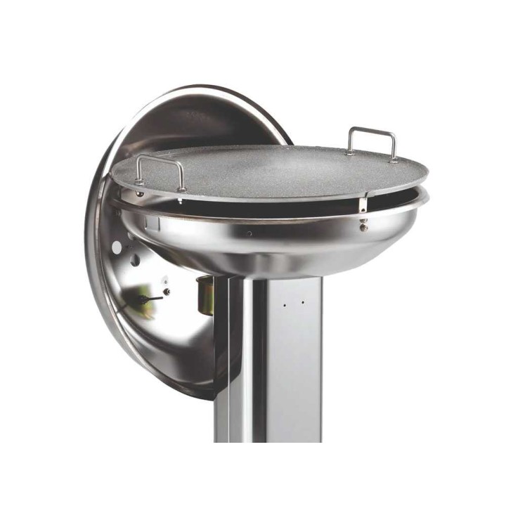 Ompagrill EDDI Pellet Pro 4780/Cover pellettigrilli, 47 cm, ruostumaton teräs