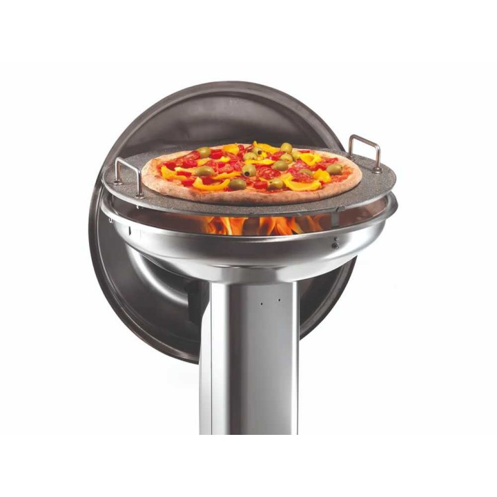 Ompagrill EDDI Pellet Pro 4780/Cover pellettigrilli, 47 cm, ruostumaton teräs