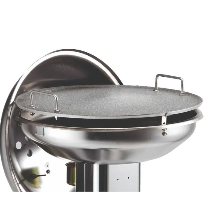 Ompagrill EDDI Pellet Pro 4780/Cover pellettigrilli, 47 cm, ruostumaton teräs