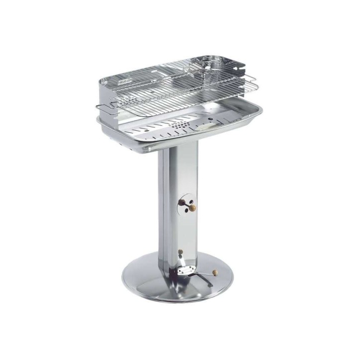 Ompagrill 60-40 Venus/C Pro System -hiiligrilli, ruostumaton teräs, 60,5 × 33 cm