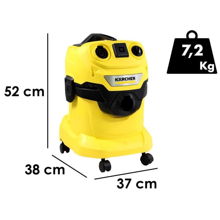 Karcher WD 4 P V-20/5/22 märkä- ja kuivaimuri, 1 000 W, 20 l